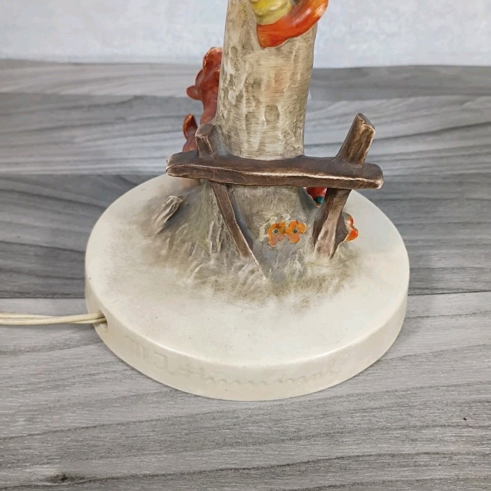 Vintage Table Lamp Culprits 18" Hummel Boy & Dog Goebel 44A - Picture 8 of 16